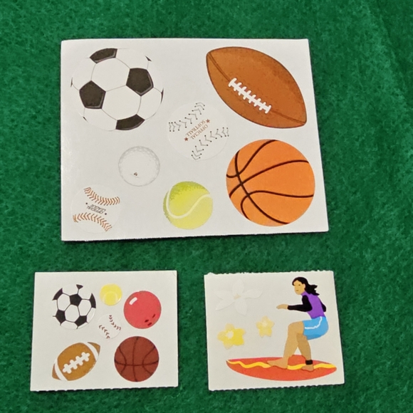 Sports Scrapbooking Sticker Bundle - 36 Pieces - Mrs. Grossman's & Frances Meyer - Picture 9 of 15